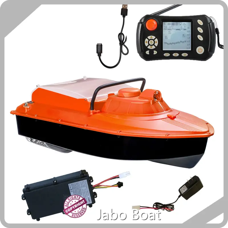 Fishing Surfer Rc Boat with Fish Finder 7.4V Lithium Battery Wholesale - Jabo Boat 1