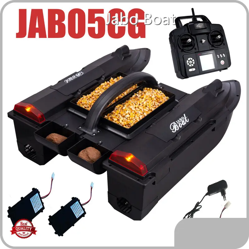 Large Rc Fishing Boat Double 7.4V10A Lithium Battery Wholesale - Jabo Boat 1