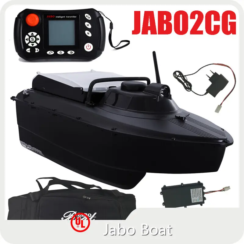 Rc Fishing Boat with Fish Finder 2.4G - - Jabo Boat 1