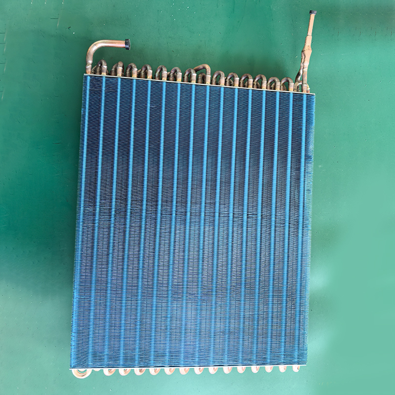 Quick Refrigerants Compatible Copper Tubes Aluminum Fin Evaporator 3