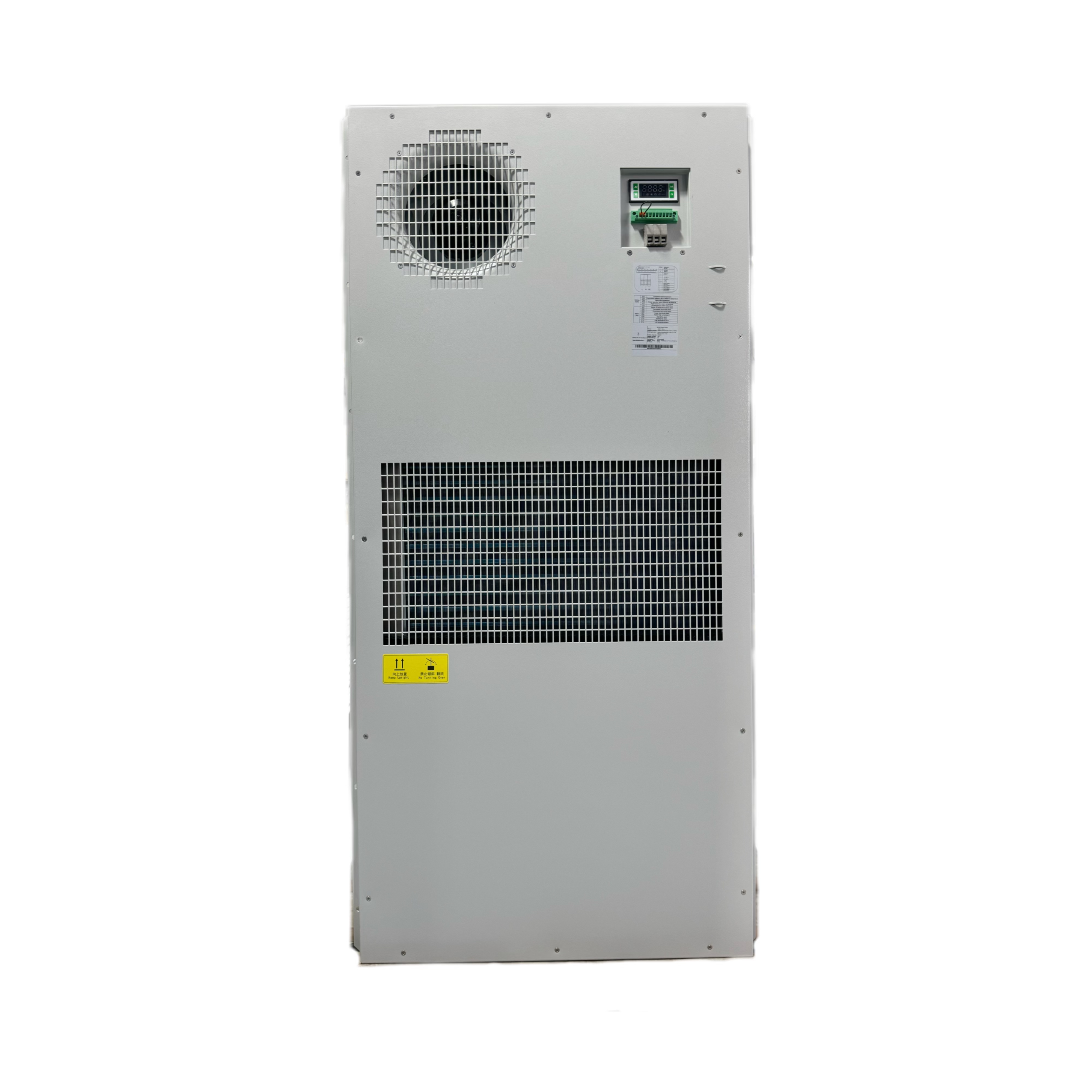 Climatiseur d'armoire rapide pour l'extérieur, 230V, 5000W, affichage LED, conception antivol 1
