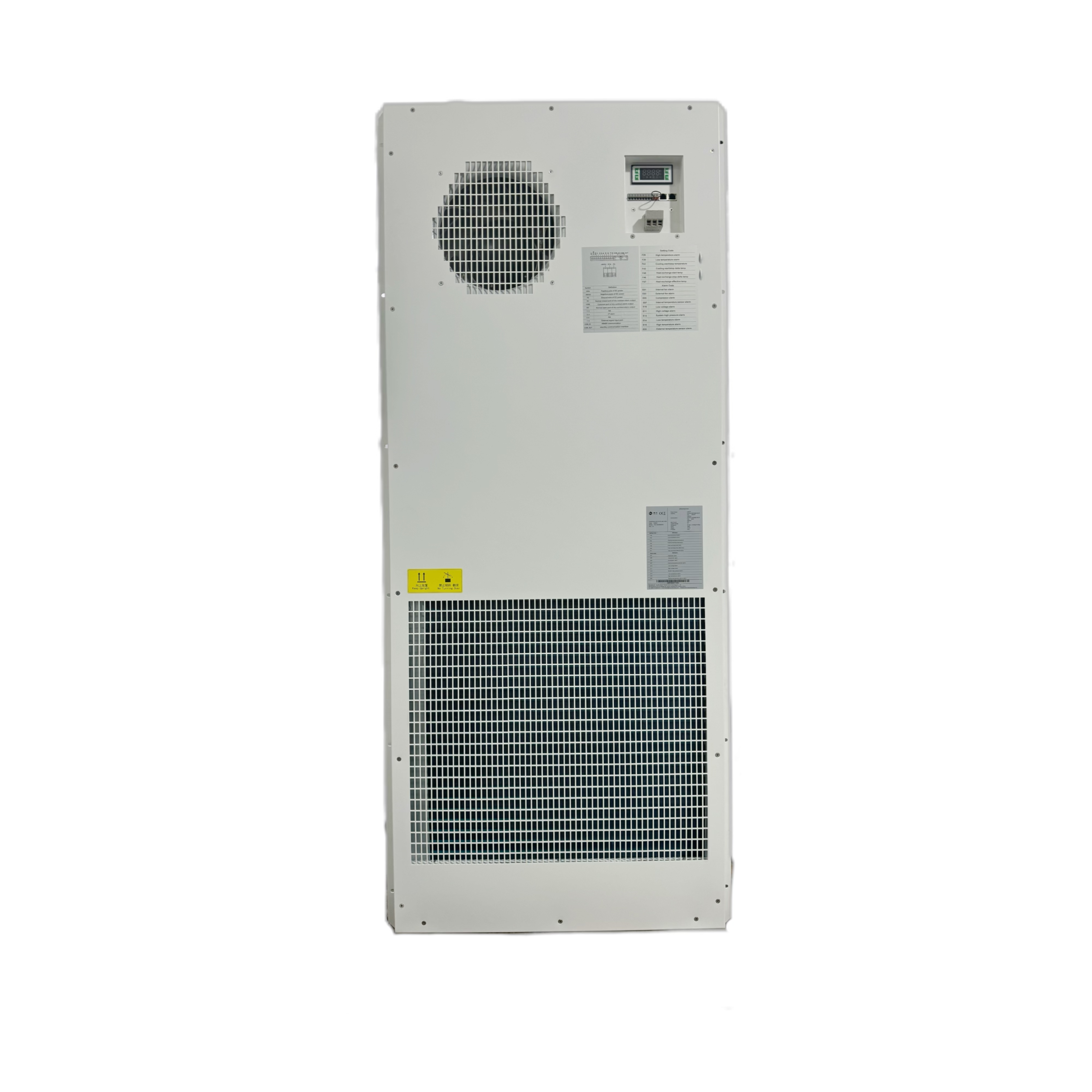 Aire acondicionado rápido de 4500W con intercambiador de calor de 250W/K IP de alto EER55 1