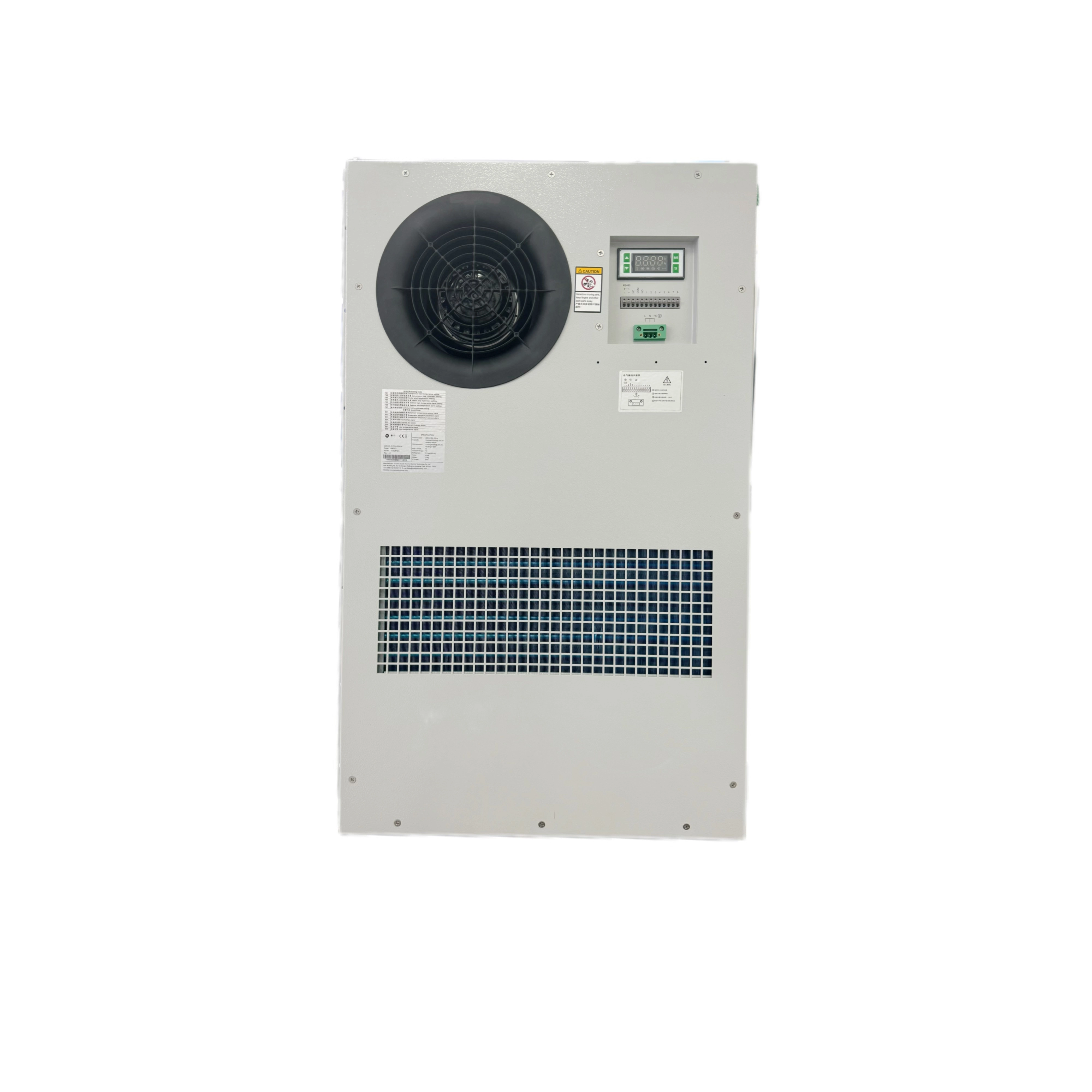 Aire acondicionado de gabinete rápido para exteriores, función de calefacción y ventilación de hidrógeno, 230V, 2500W 1