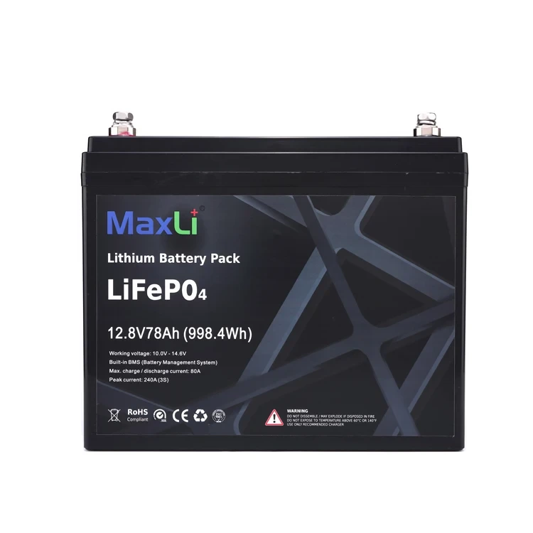 CE-Zertifizierung, 12-Volt-Lithiumbatterien, LiFePO4-Netzteil, 12 V, 75 Ah, 78 Ah-Batterie 1