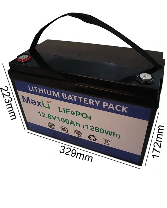 OEM Lithium-Ionen 12V 100Ah 110Ah 120Ah Solarspeicherenergie 12V 120Ah LiFePO4 Batteriesätze für Marine-Wohnmobil-Yacht 1