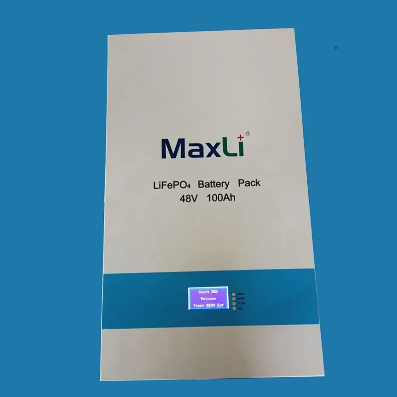 Lithium Batteries 96~99%@0.5C - - MaxLi 3