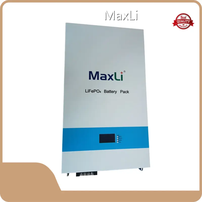 Rechargeable Lithium Battery Pack Wall-mounted by MaxLi 1