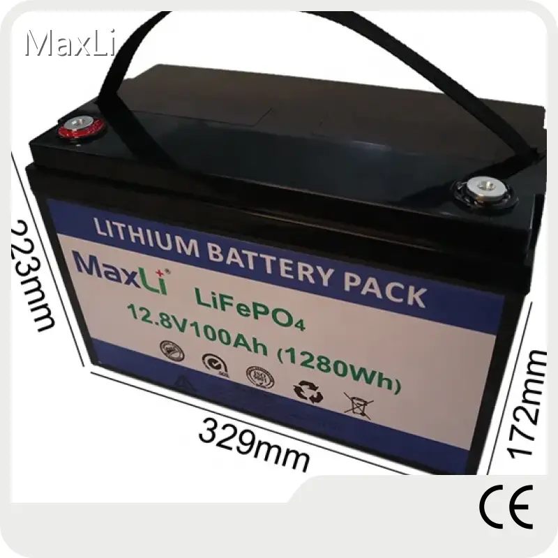 12v 100ah Lifepo4 Battery Pack 100A - - MaxLi 1