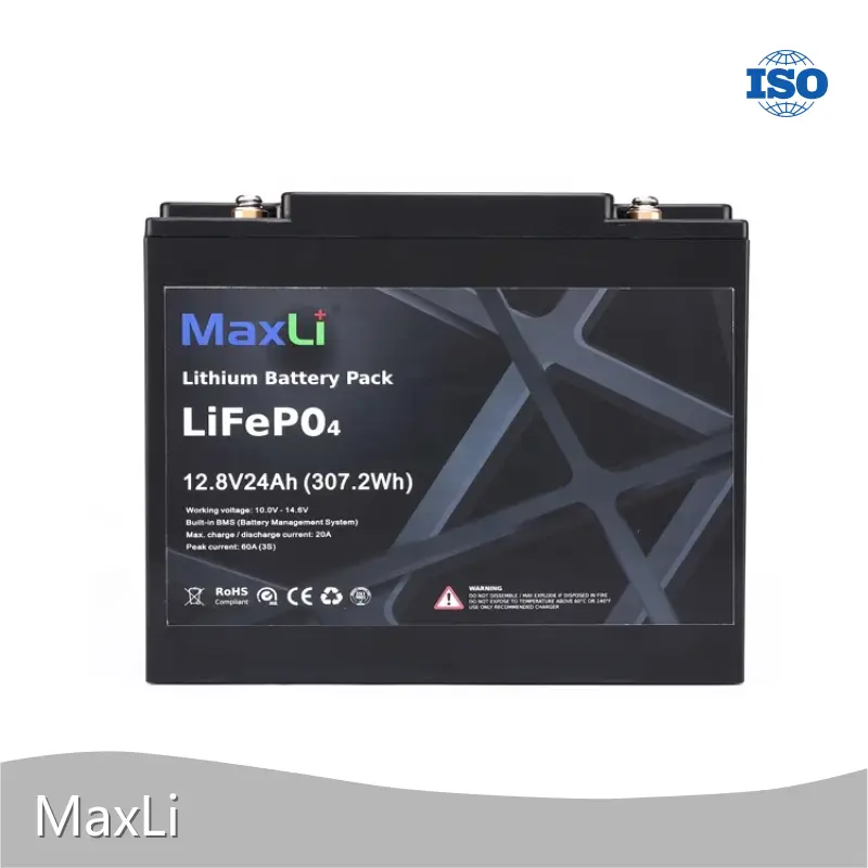 Lithium Ion Battery Manufacturers L181*W76*H176mm - - MaxLi 1