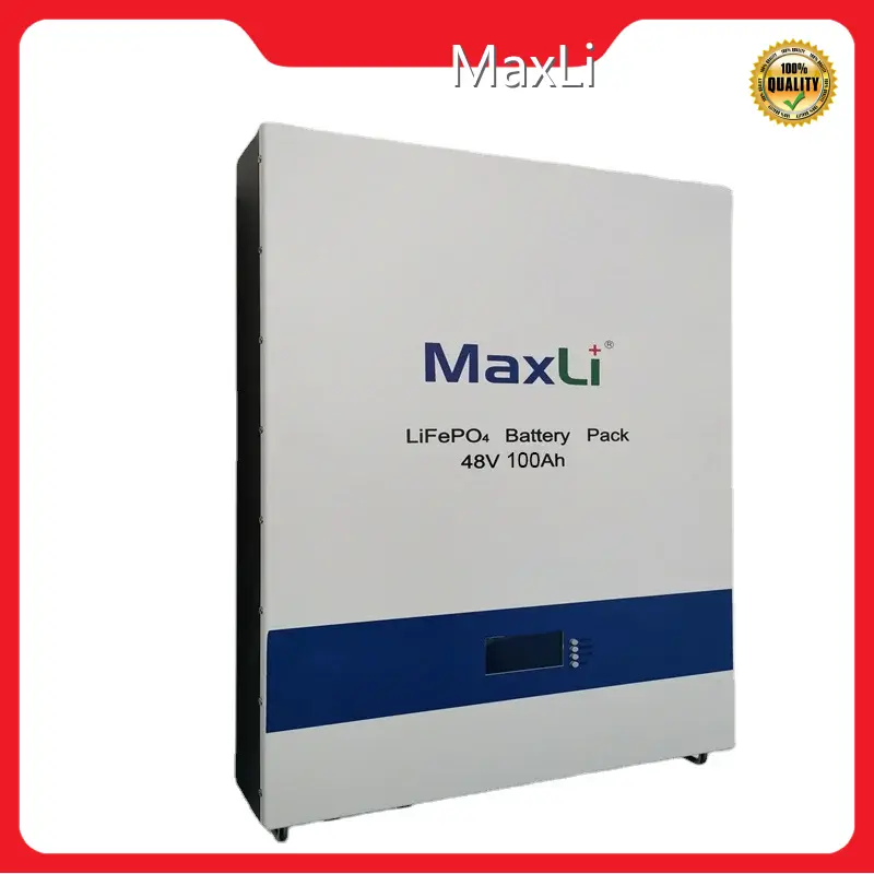 Lithium Battery Module Supplier 100Ah by MaxLi 1
