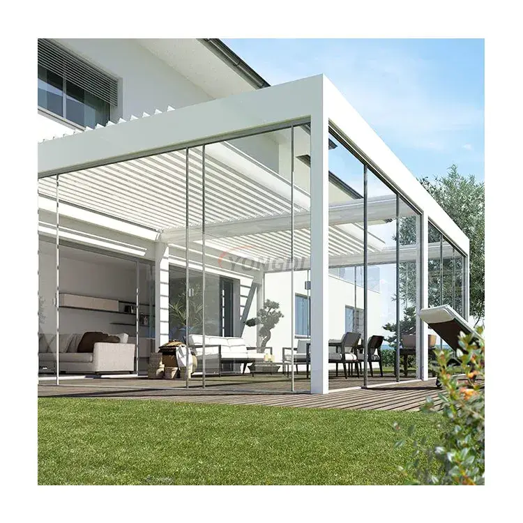 Retractable Pergola Cover Polycarbonate - - Yongdi 3