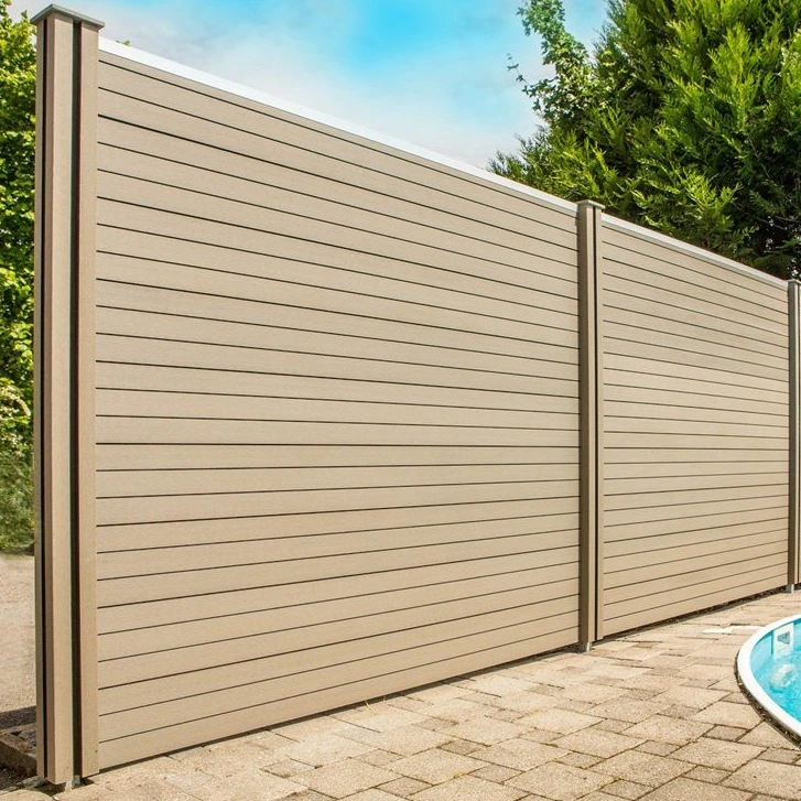 Clôture WPC clôture de jardin extérieure latte en aluminium étanche de haute qualité WP-01 Yongdi 1