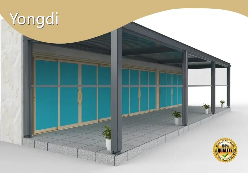 Outdoor Retractable Pergola by Yongdi 1