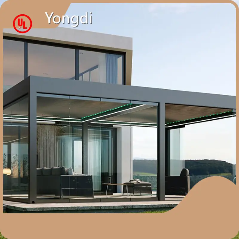 Outdoor Louvered Pergola by Yongdi 1