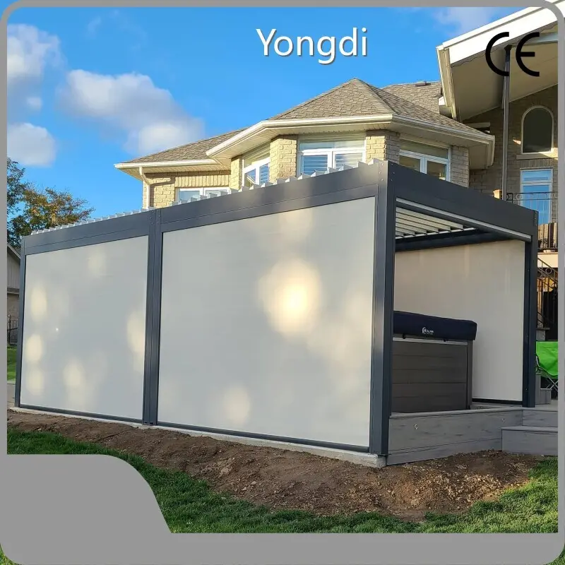 Steel Louvered Pergola by Yongdi 1