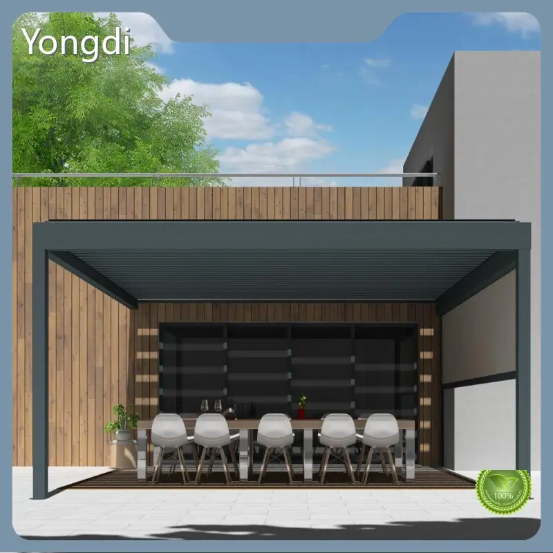 Outdoor Retractable Canopy Pergola - - Yongdi 1