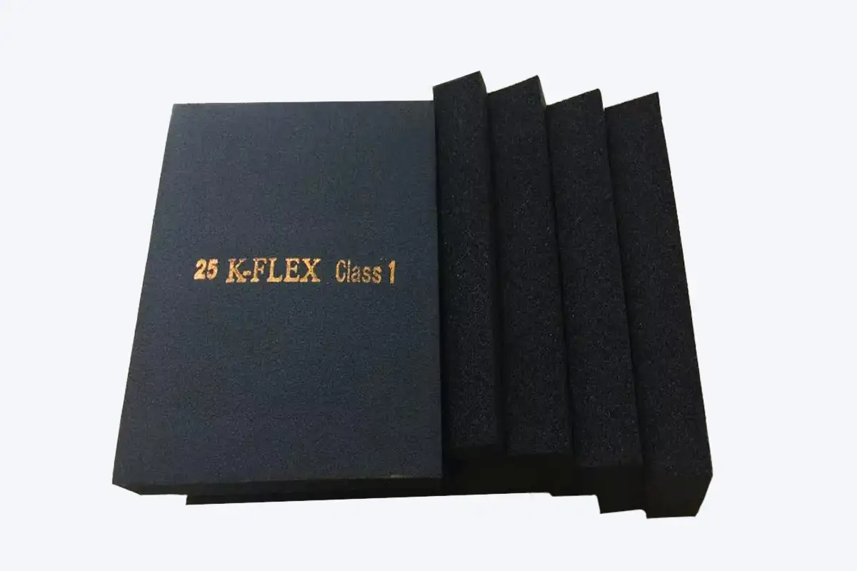 K-Flex Class 1 Sound Heat Insulation Self-Adhesive NBR/PVC Foam Rubber Board/Sheet 1