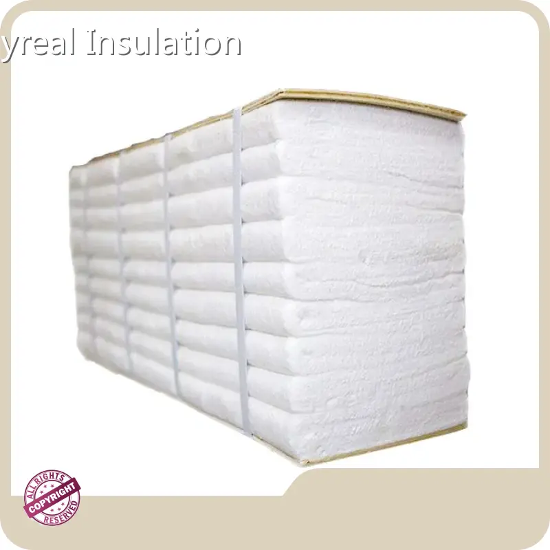 Fireproof Piping Material with Good Price for Air Duct SystemAluminum Silicate Wool 1