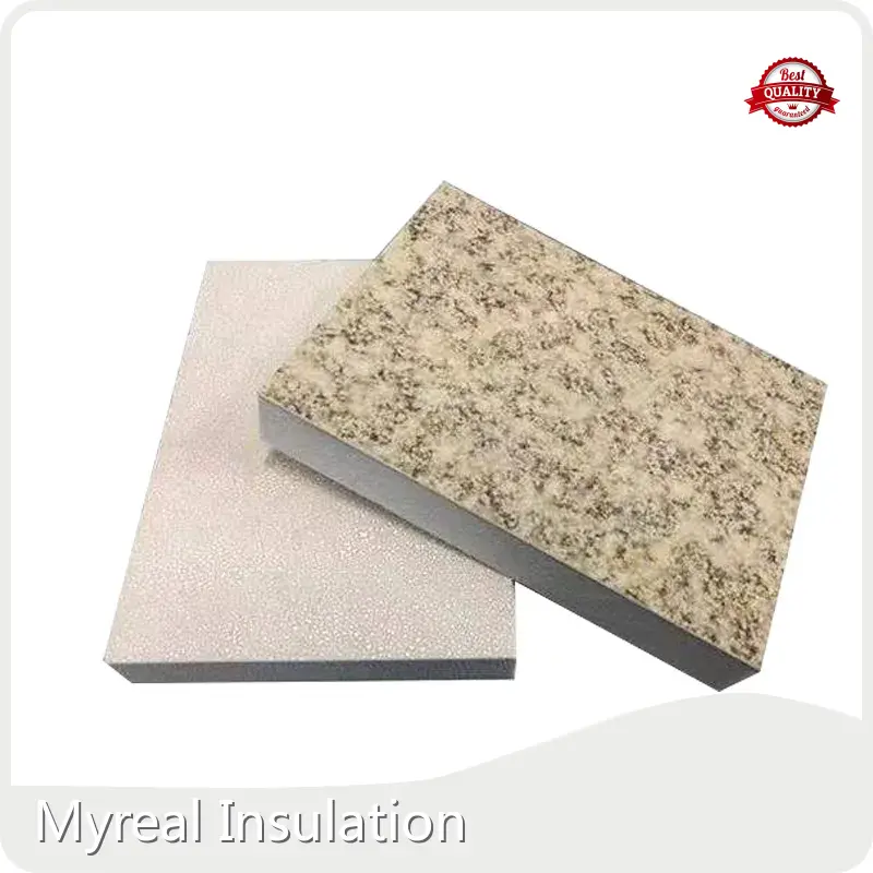 Real Stone Lacquer Insulation Board with Custom Services for Air Duct System110.00cm * 92.00cm * 200.00cm 1