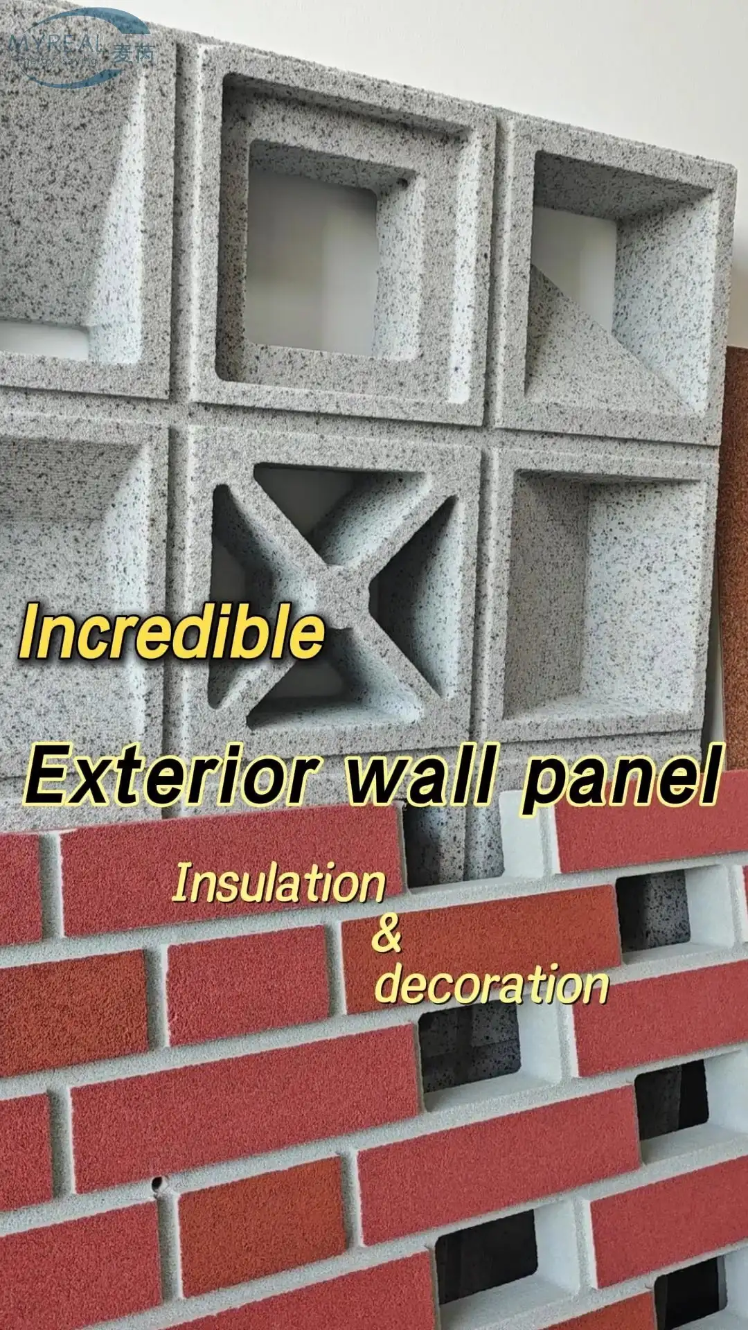 Көбіктелген керамика Стандартты емес Сәндік | Ішкі және сыртқы қабырғаларды оқшаулау және безендіру 1