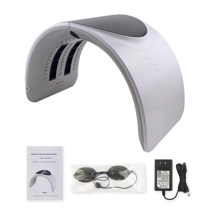 7 kleuren Acne LED-lichttherapie Fabrieksprijs Acne LED-lichttherapie Schoonheidssalon Gebruik Acne LED-lichttherapie 1