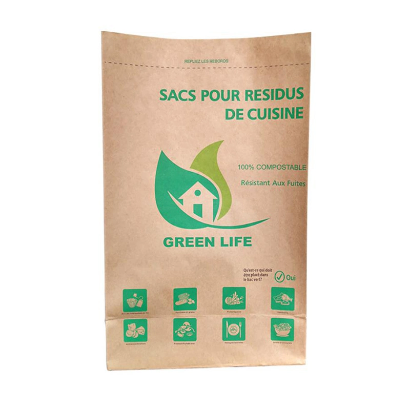 Kitchen Waste Bag - Recycled Paper Sack for Cheap and Eco-Friendly Garbage Disposal 1
