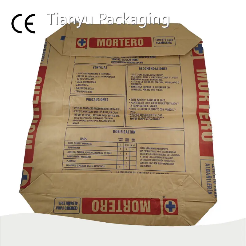 Custompasted Valve Multiwall Paper Bags 1