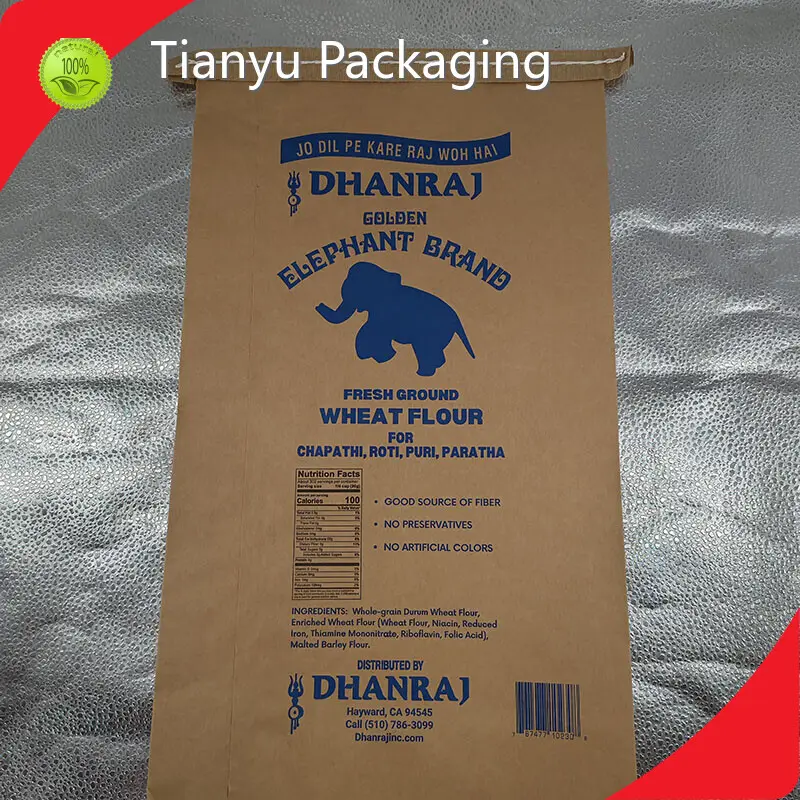 Custom Multiwall Kraft Paper Bags Supply 1