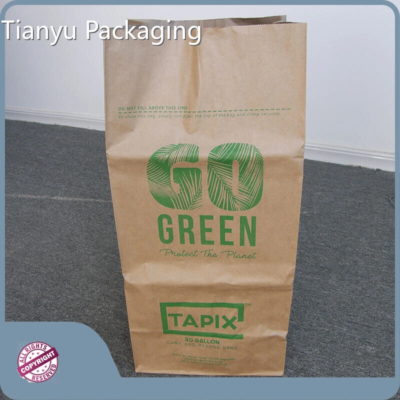 Top Paper Lawn Refuse Bags Factory 1