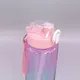 Kingline Plastic Water Bottle with Straw KL-7207 Plastic Water Bottle with Straw Supplier 5