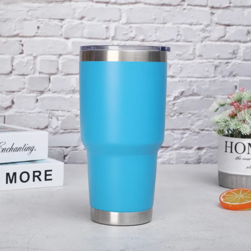 Insulated Tumbler with Straw for Office KL-7073from China 9