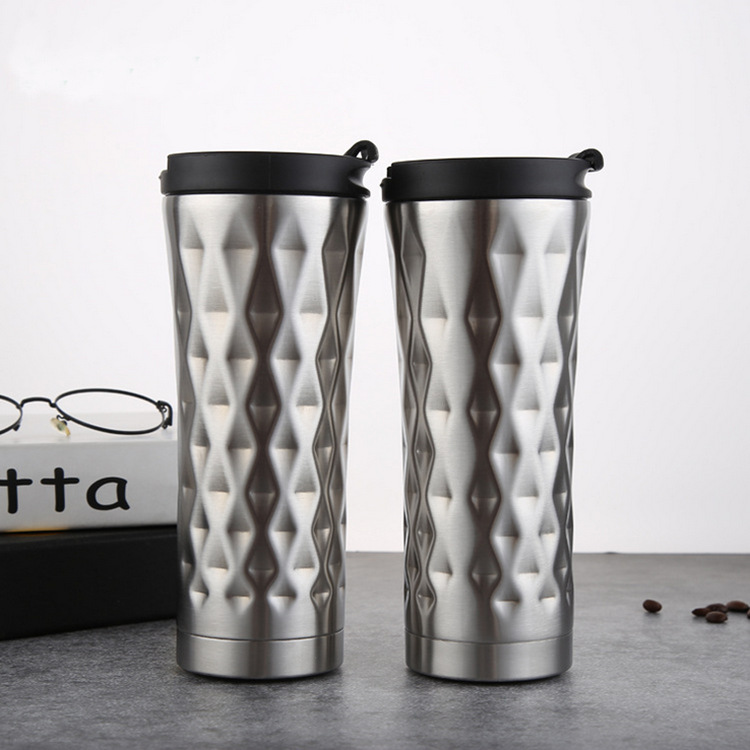 Bunte, einzigartige Design-Wärmflasche aus Edelstahl von KingLine für Camping 5