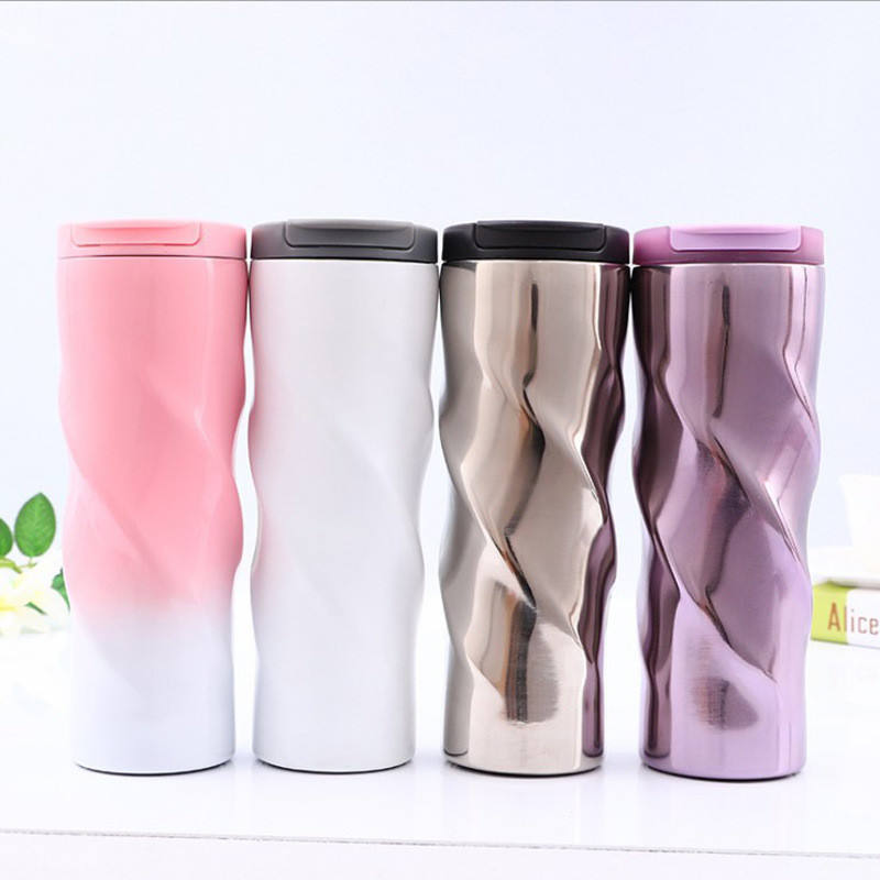 Bunte, einzigartige Design-Wärmflasche aus Edelstahl von KingLine für Camping 6