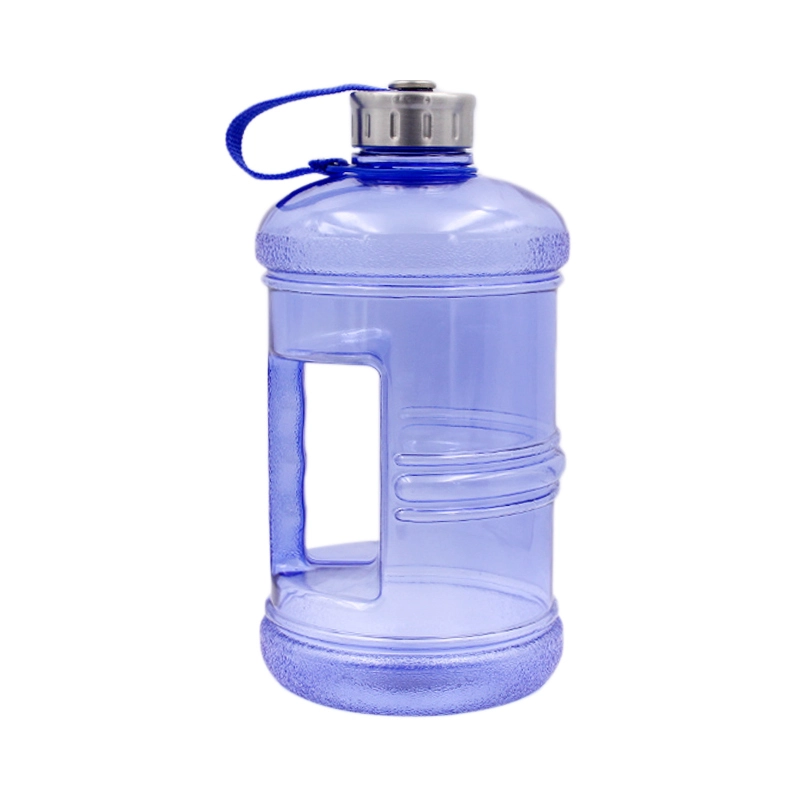 KingLine Jarra de agua colorida de plástico de gran capacidad con asa para deportes 1
