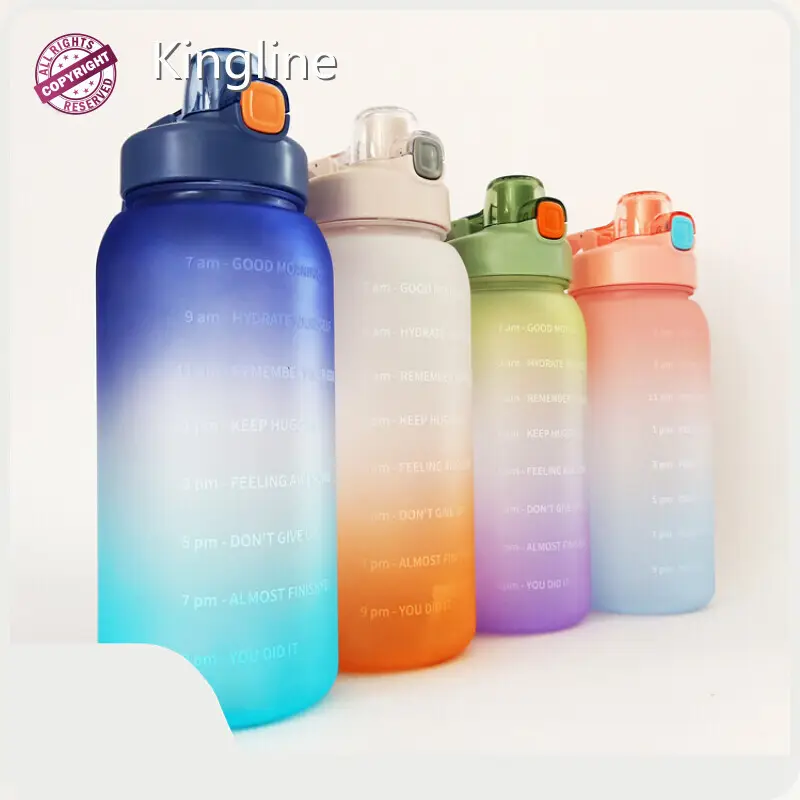 Water Bottle with Straw 11*29.5cm 11*31.5cm Wholesale - Kingline 1