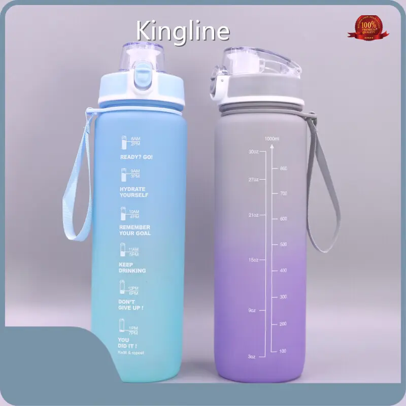 Water Bottle with Straw 1000 Piece - for Student - Kingline 1
