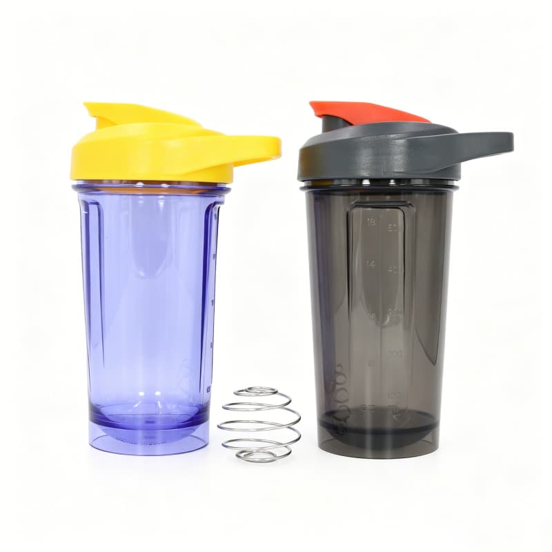 Nuovo design: borracce shaker per proteine ​​da 500 ml con sfera miscelatrice in metallo | Vendita all'ingrosso OEM/ODM 3