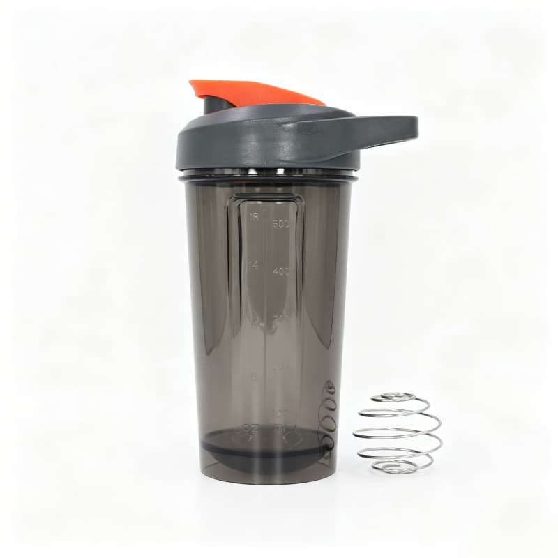 Nuovo design: borracce shaker per proteine ​​da 500 ml con sfera miscelatrice in metallo | Vendita all'ingrosso OEM/ODM 4