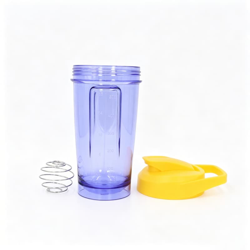 Nuovo design: borracce shaker per proteine ​​da 500 ml con sfera miscelatrice in metallo | Vendita all'ingrosso OEM/ODM 10
