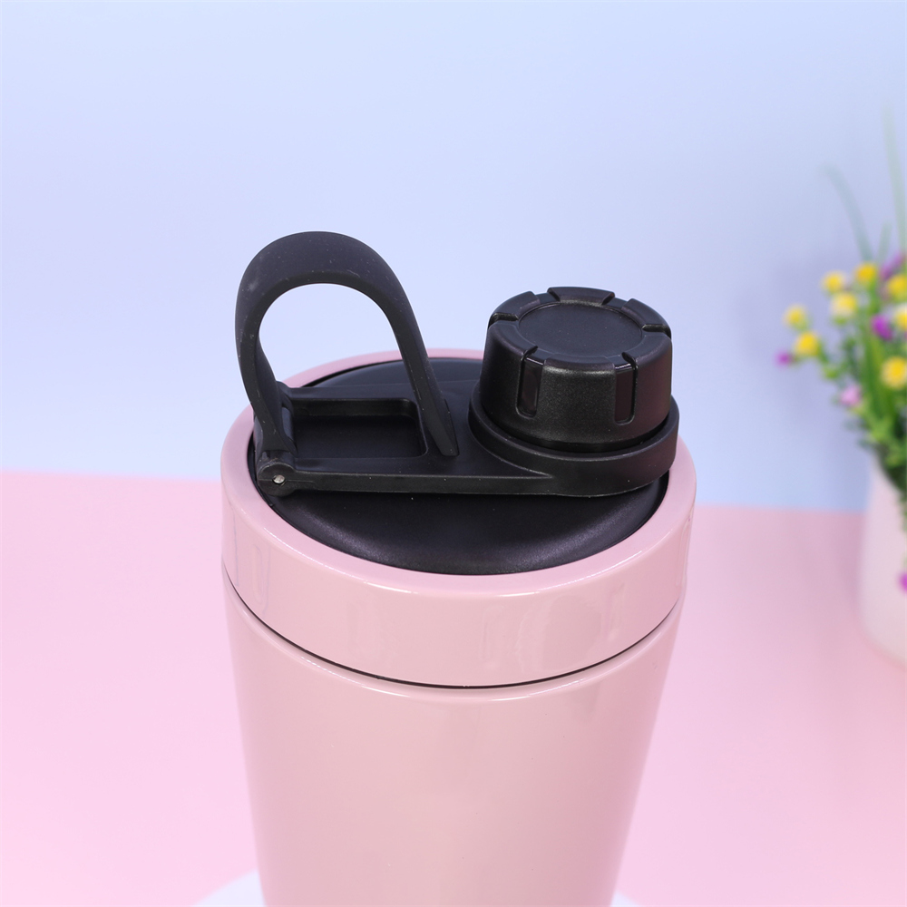 Shaker da 700 ml in acciaio inox con sfera miscelatrice - Shaker per proteine ​​a prova di perdite per allenamenti in palestra 8