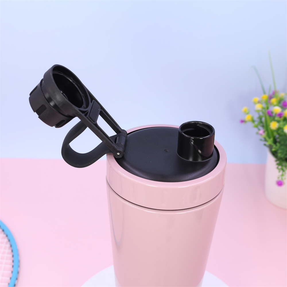 Shaker da 700 ml in acciaio inox con sfera miscelatrice - Shaker per proteine ​​a prova di perdite per allenamenti in palestra 9