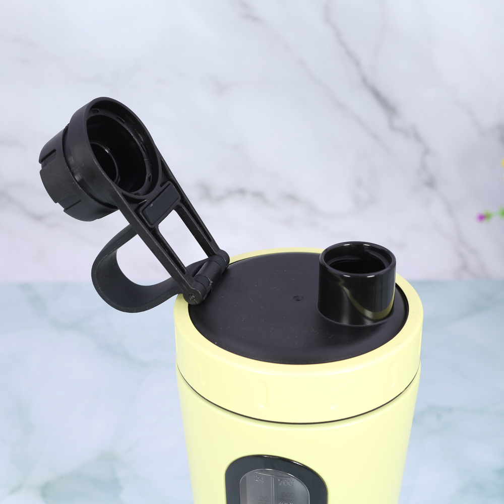 Shaker da 700 ml in acciaio inox con sfera miscelatrice - Shaker per proteine ​​a prova di perdite per allenamenti in palestra 16