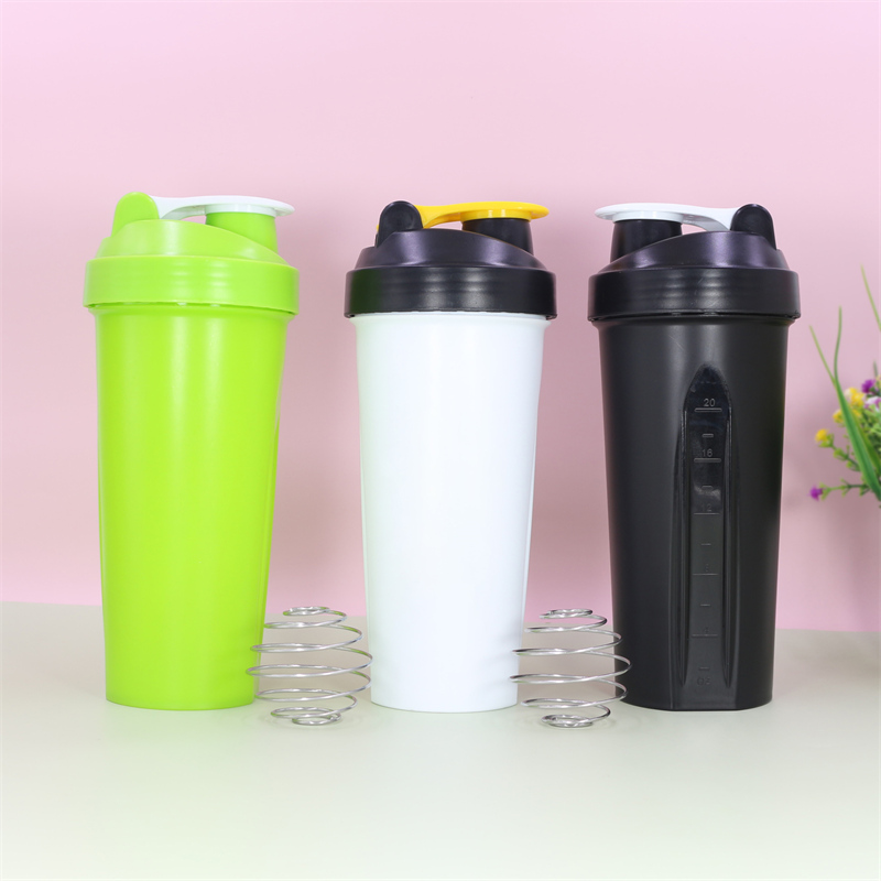 Garrafa Shaker KingLine de 600ml (850ml máx.) com Esfera Misturadora de Metal - Livre de BPA, Impressão Personalizada em Ambos os Lados para Academia e Fitness 20