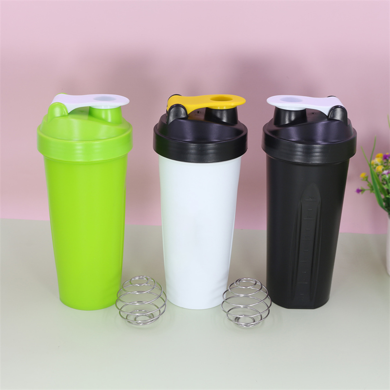 Garrafa Shaker KingLine de 600ml (850ml máx.) com Esfera Misturadora de Metal - Livre de BPA, Impressão Personalizada em Ambos os Lados para Academia e Fitness 19