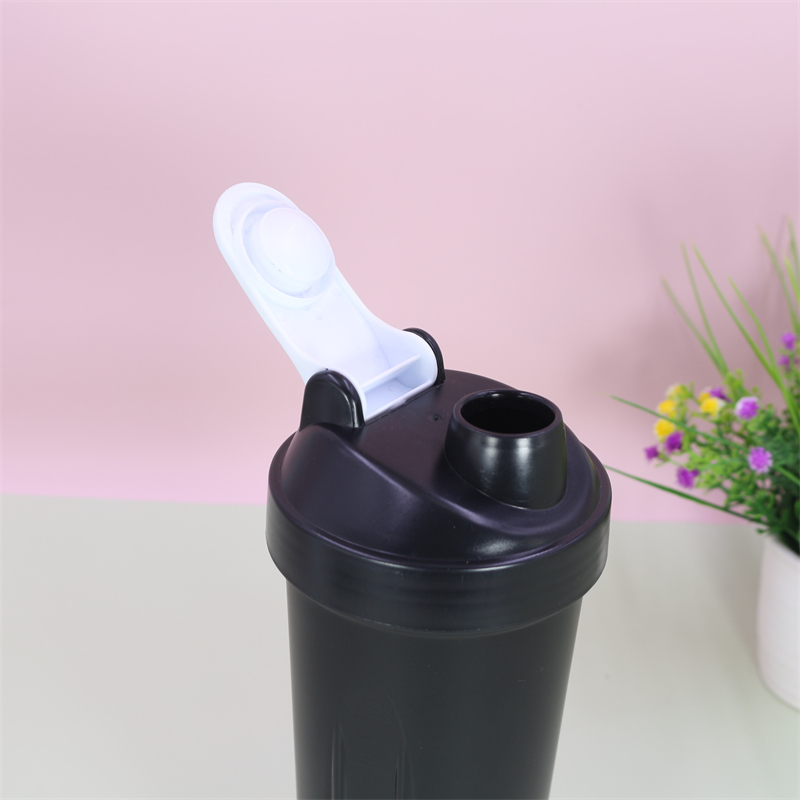 Garrafa Shaker KingLine de 600ml (850ml máx.) com Esfera Misturadora de Metal - Livre de BPA, Impressão Personalizada em Ambos os Lados para Academia e Fitness 16
