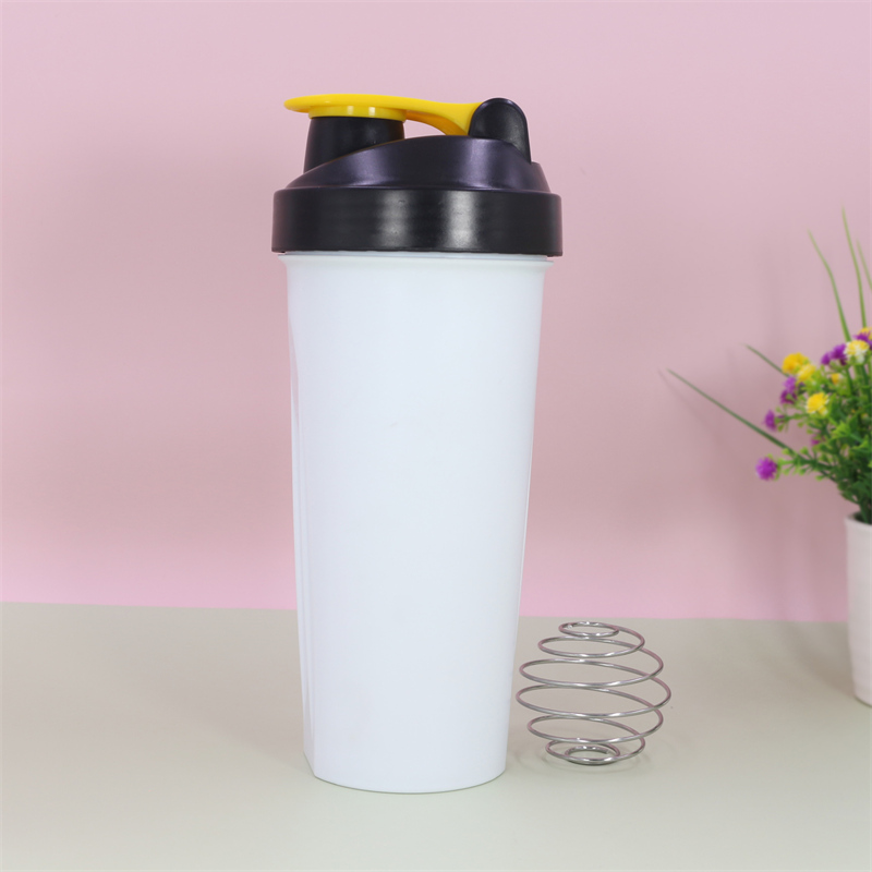 Garrafa Shaker KingLine de 600ml (850ml máx.) com Esfera Misturadora de Metal - Livre de BPA, Impressão Personalizada em Ambos os Lados para Academia e Fitness 10