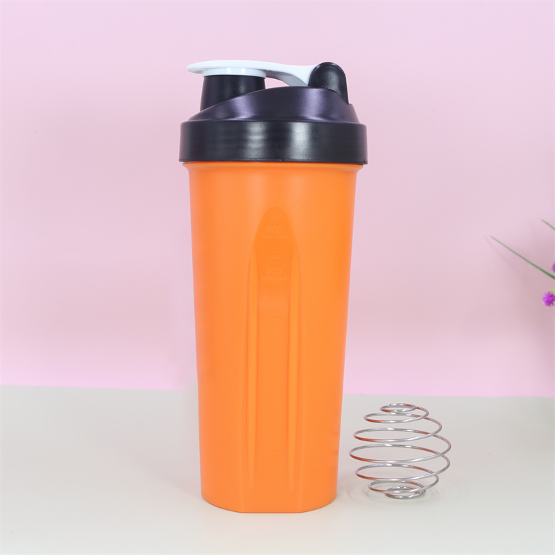 Garrafa Shaker KingLine de 600ml (850ml máx.) com Esfera Misturadora de Metal - Livre de BPA, Impressão Personalizada em Ambos os Lados para Academia e Fitness 9