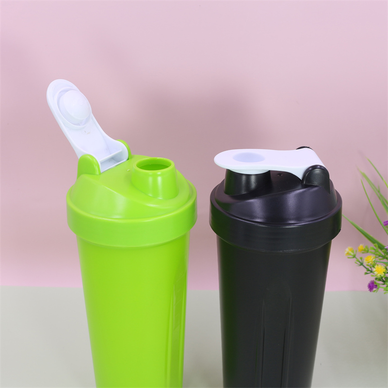 Garrafa Shaker KingLine de 600ml (850ml máx.) com Esfera Misturadora de Metal - Livre de BPA, Impressão Personalizada em Ambos os Lados para Academia e Fitness 7