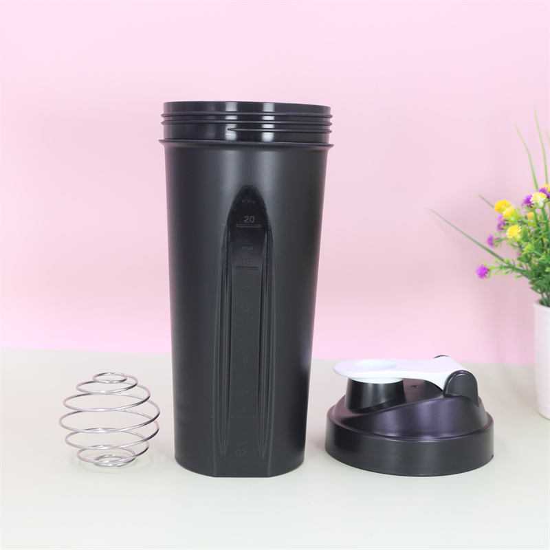 Garrafa Shaker KingLine de 600ml (850ml máx.) com Esfera Misturadora de Metal - Livre de BPA, Impressão Personalizada em Ambos os Lados para Academia e Fitness 5