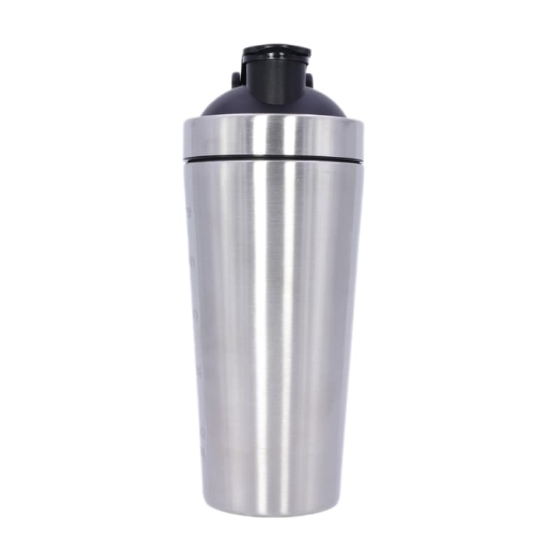 Shaker per proteine ​​in acciaio inox da 750 ml all'ingrosso - Shaker da palestra in acciaio inox 304 con logo personalizzato 9
